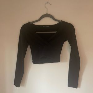 brandy melville black long sleeve
